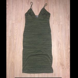 Nasty Gal Fitted Midi Dress